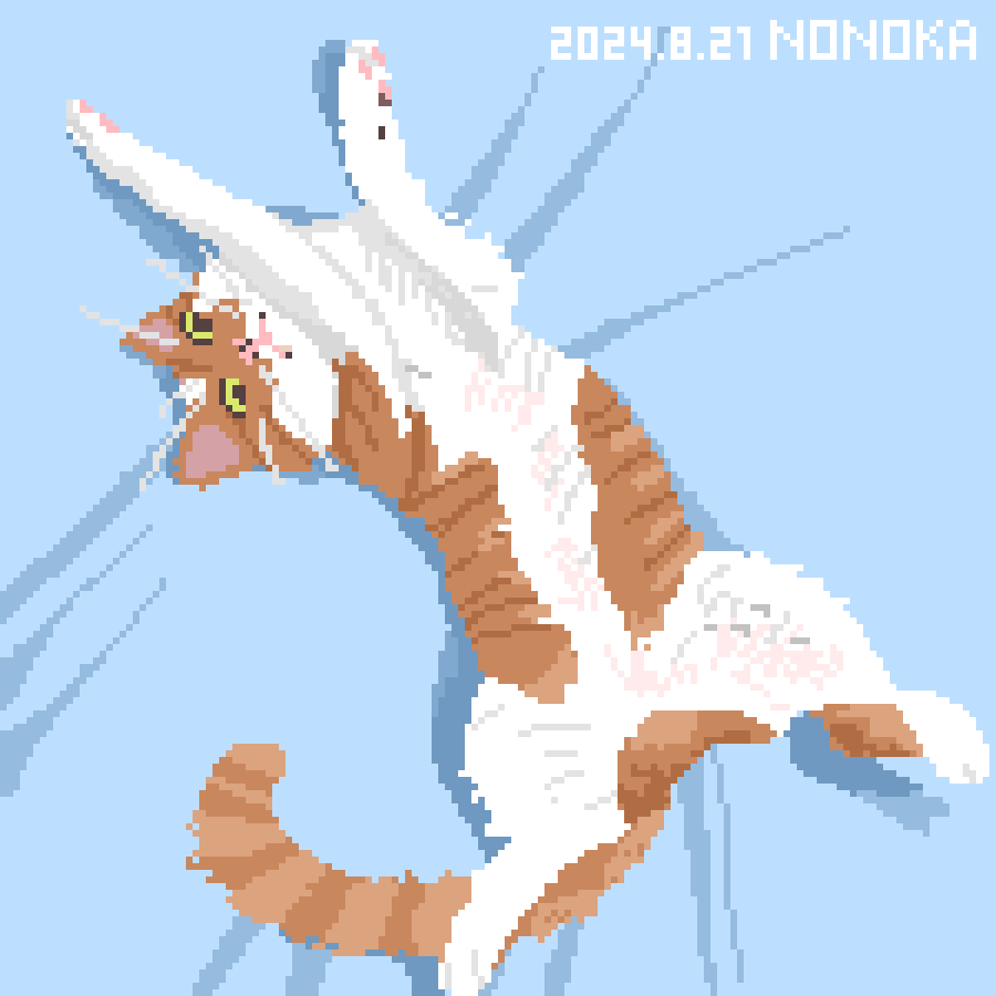 2024/08/21 むーちゃんドット絵