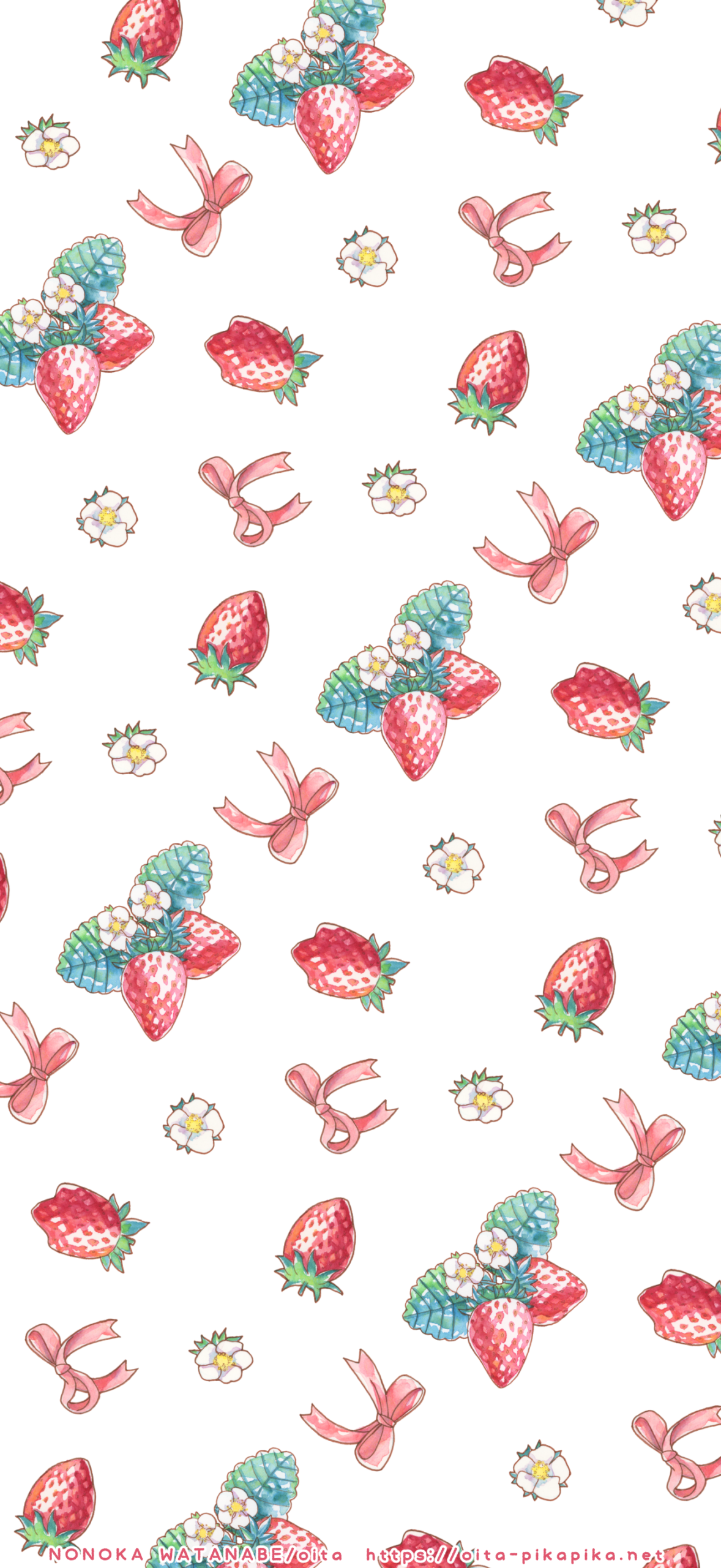 2026/03/07 いちご柄🍓